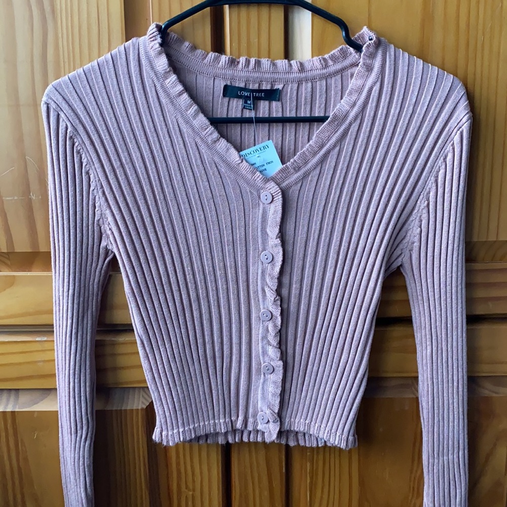 ✨NWT✨Mauve Button Down Shirt